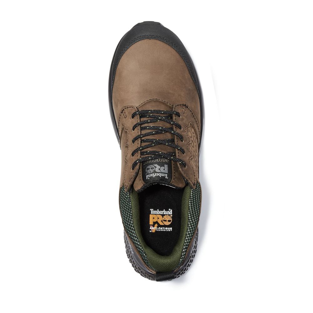 Zapatos De Seguridad Timberland Mujer Pro® Reaxion Comp Toe Marrones/Negras - Chile ZOU-234791